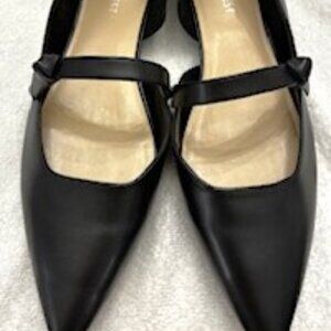 Nine West "Leeza" vegan leather slip on flats NWOT Size 12